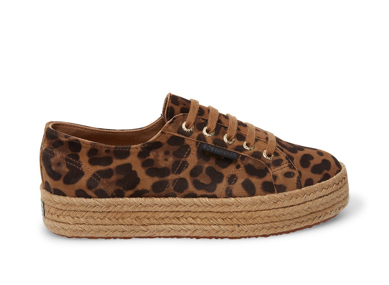 Espadrille Feminino Leopardo - Superga 2730 Fankidsueropew - ZMREY-6049